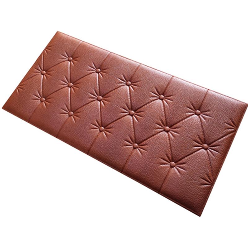 3D пенопластовые обои для дома самоклеящиеся водонепроницаемые настенные наклейки 30x60 см ADM