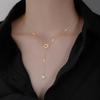 Female Fashion Temperament Charm Simple Star Necklace Chocker Clavicle Chain Star Pendant