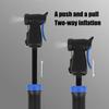 80Psi Mini Bike Pump Nylon Bicycle Hand Air Pump Tire Inflator SchraderPresta Valve MTBs Road Cycling Pump