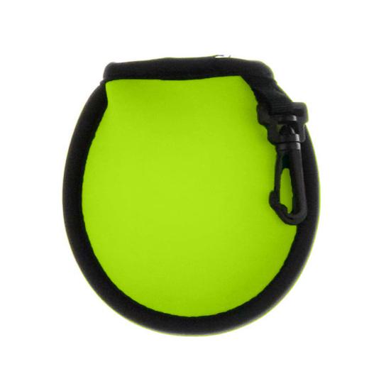 Golf Ball Cleaner Bag Wear-resistant Portable Reusable Protective Inner Plush Wipe Clean Soft Effortless Golf Ball Washer Pouch for Golf