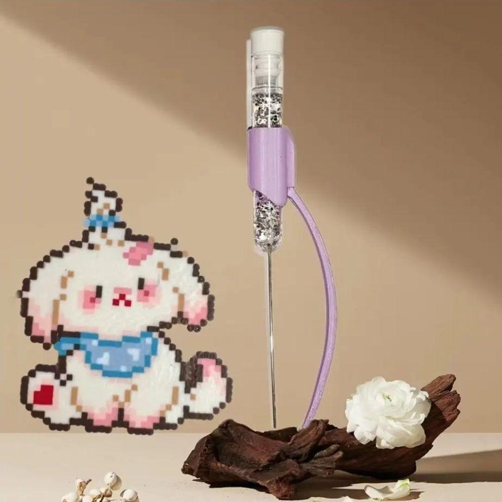 Набор пинцетов из нержавеющей стали для бисероплетения PP Ручная работа Бусины Игрушка 2,6 мм Пинцеты для алмазной живописи Подарок