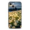 Чехол для телефона 'Цветочное море Розовый Вишневый Цвет' Для iPhone 17 Air 16 Plus 13 15 14 12 11 Pro MAX 7 8 SE Мягкий ТПУ Ударопрочный Чехол