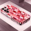 Чехол на весь экран с сердечками для Samsung Galaxy S26 S25 S24 S23 FE Ultra Plus Встроенное стекло ощущение голой панели Женский стиль