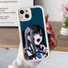 Аниме чехол для мобильного телефона Ado Rose для iPhone 17 16 15 14 13 12 11 Air Pro Max Plus Утолщенный ТПУ Цветной Чехол Чехол Красивый Роскошный