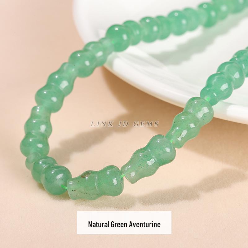 Jingde Jewelry Natural Aventurine Gourd Beads Pendant for DIY Accessories