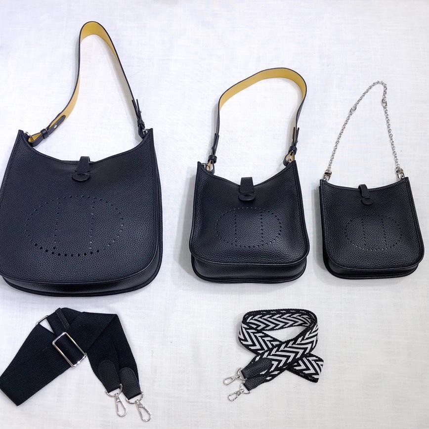 Женская мини-сумка-ведро из натуральной коровьей кожи с узором личи Evelyn Design