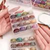 1box Colorful Cotton Thread String DIY Beading Braided Bracelet Jewelry Making