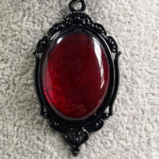 Женский чокер винтажный готический капля воды геометрический регулируемый нарядный бархатный дамский кулон с искусственным драгоценным камнем ожерелье на ключицу ювелирные изделия подарки