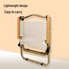 Portable Folding Outdoor Chair with Detachable Backrest for Camping, Fishing, Beach & Leisure