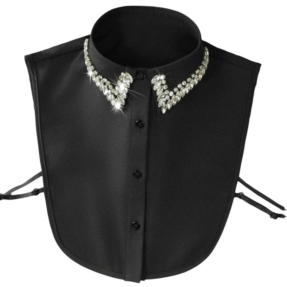 Handmade Beaded Decoration Fake Collar Rhinestone Decoration False Collar Women Fashion