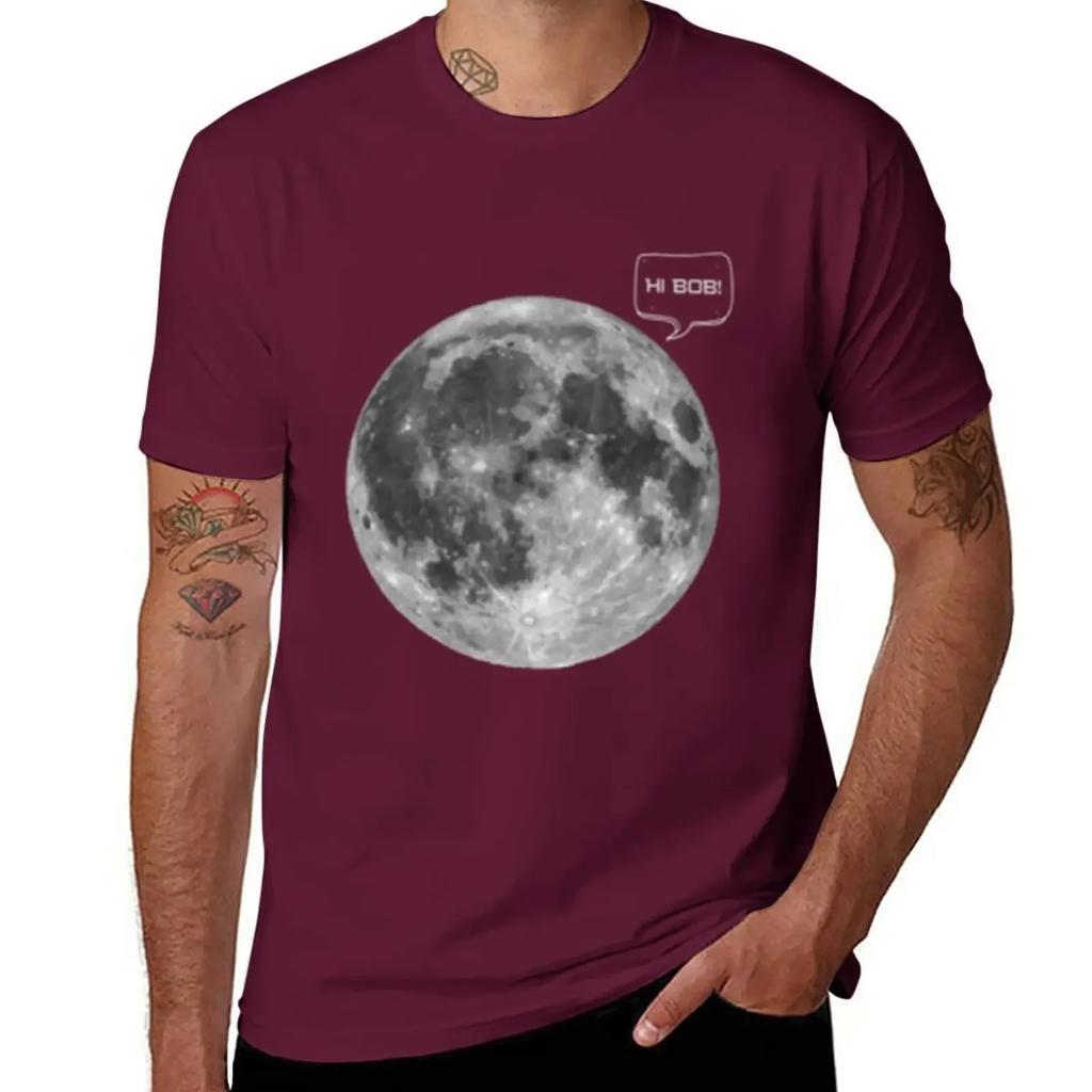 Hi Bob - For All Mankind T-Shirt plus sizes anime clothes mens graphic t-shirts anime
