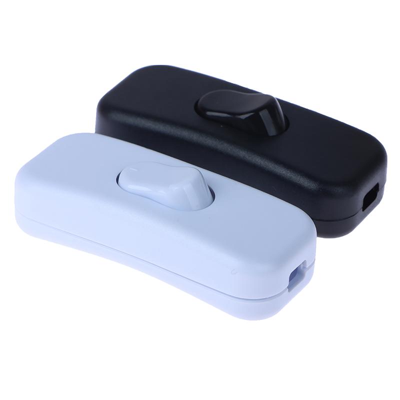 1Pc Light Switch Ac 250V On/Off Table Desk Lamp Cord Toggle Rocker Switches Control For Led Lights Wiring Electric Switch
