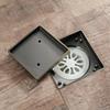 Bathroom Accessories 116*116mm Shower Floor Drain Can Insert Tiles Floor Drain Cover Antique Brass  Anti-odor Floor Drain