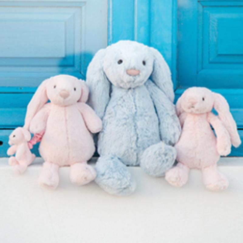 Jellycat Серия Зайчик Бонни Звезда Застенчивый Кремово-белый Кукла Плюшевая Кукла Высотой 31 см