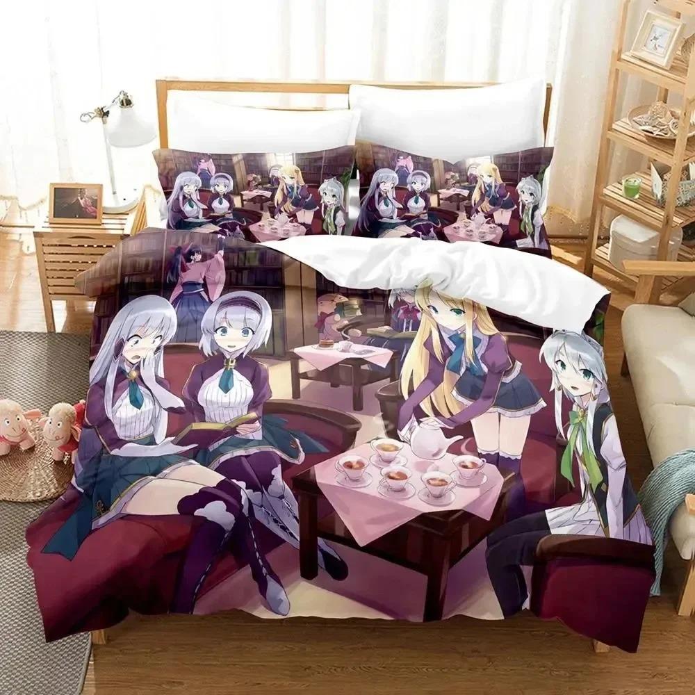 In Another World with My Smartphone Bedding Set Duvet Cover Bed Set Quilt Cover Pillowcase Comforter King Queen Size Boys Adult