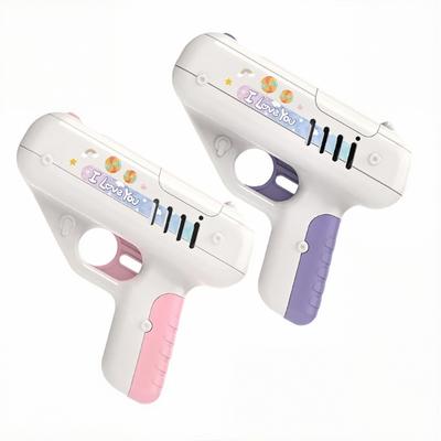 Пистолеты-леденцы с музыкой и световым эффектом, забавный держатель для конфетных пистолетов для детей, подарок на день рождения, Рождество