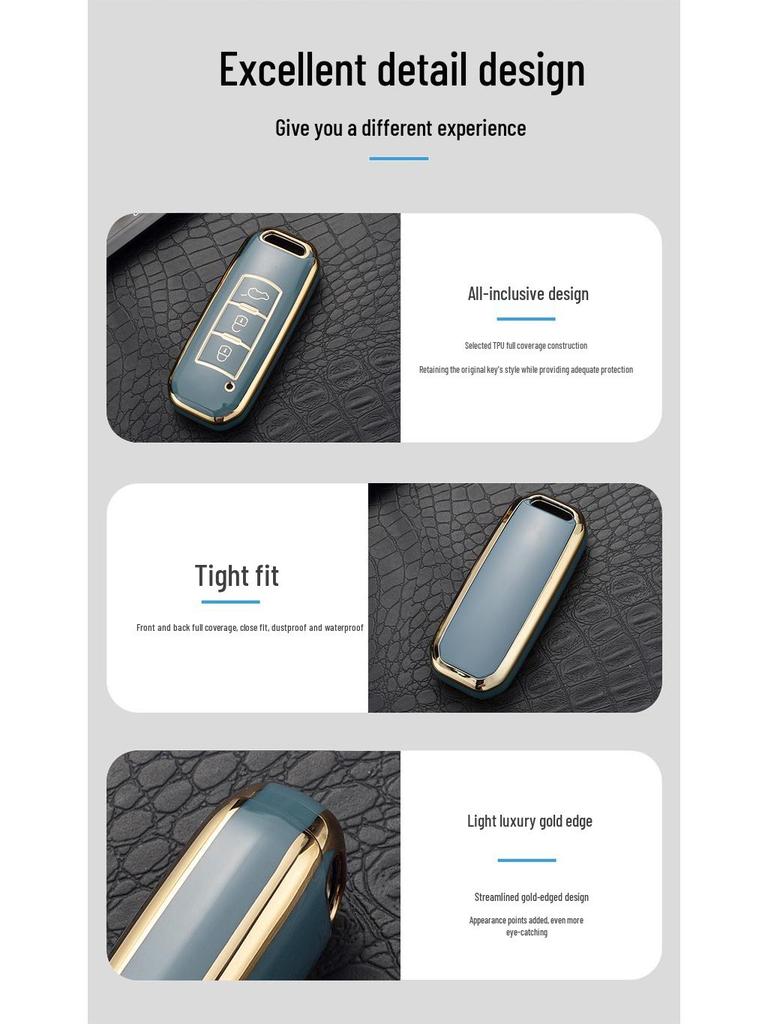 Чехол для ключа GAC Trumpchi: Защитный чехол для ключа автомобиля GS4, GS5, GS3, GA4, GA6 для мужчин и женщин