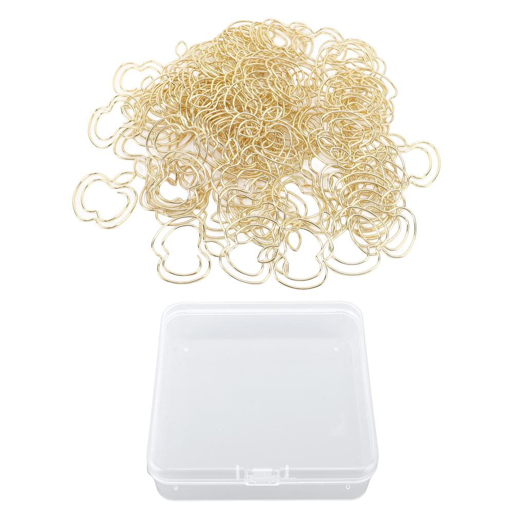 100 шт., фруктовые скрепки для бумаги, милые закладки, зажимы для бумаги, портативные забавные маленькие скрепки для бумаги с прозрачным 