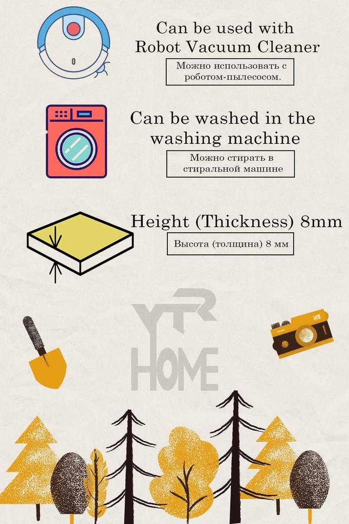 Stain Resistant Machine Washable Digital Printed Non Slip Dot Base New Generation Educational Children's Carpet C6099