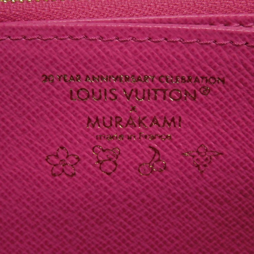 Used LVx™ Zippy Wallet (12564), M14162, 7940, by Takashi Murakami, Multicolor, RFID IC Chip, Japan Exclusive, Unused