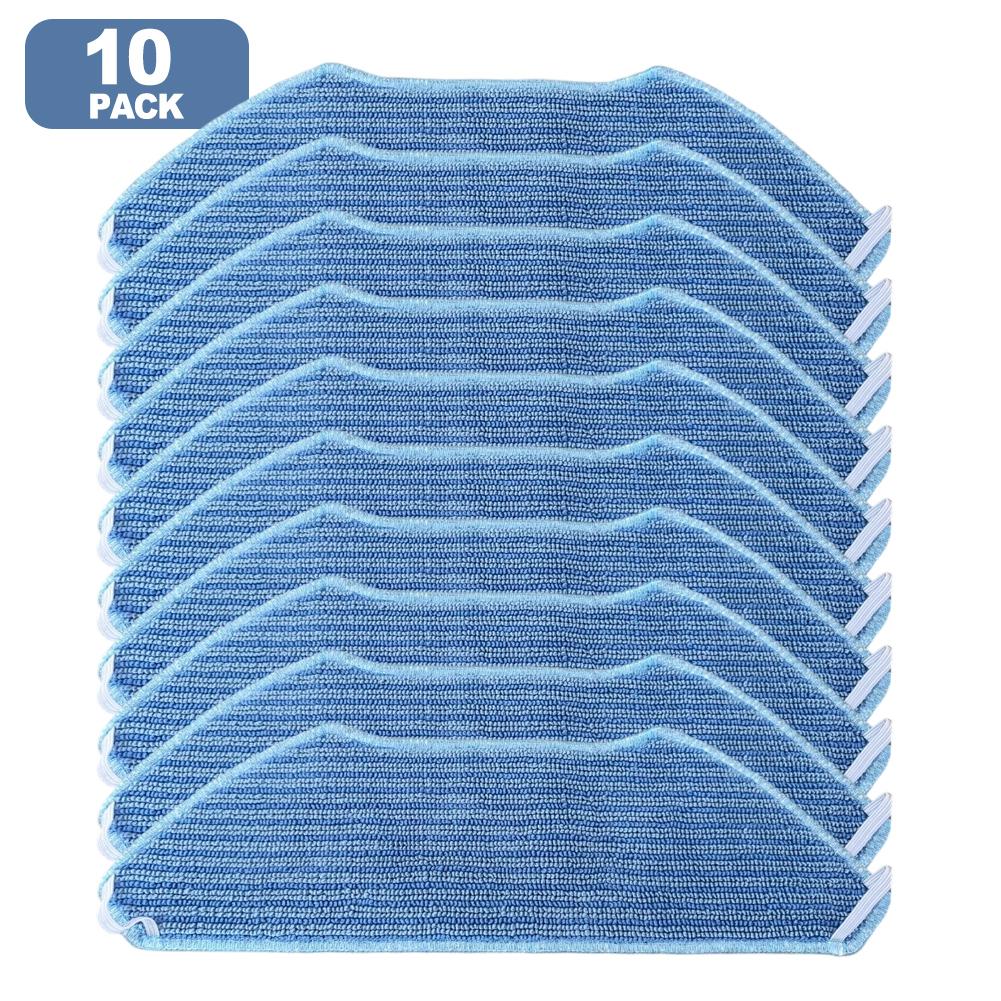4/10pcs Washable Reusable Mop Cloth For Lefant M1 / M2 / M2S / U180 For OKP K8 Vacuum Cleaner Cleaning Appliance Accessories