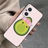 Милый Мультяшный Авокадо Фитнес Чехол Для OPPO Reno 14F 13F 12F 11F 10 12 13 14 Pro 7 8 Lite OPPO Find X5 X6 X8 X9 Pro Обложка