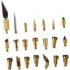 Набор инструментов для выжигания по дереву PLAFOPE 22 шт. Наконечники паяльника для специальной резьбы, декоративных узоров