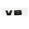 NEW ABS V6 V8 V12 logo Side rear trunk  emblem black silver logo sticker Decal Replacement for BMW DL8