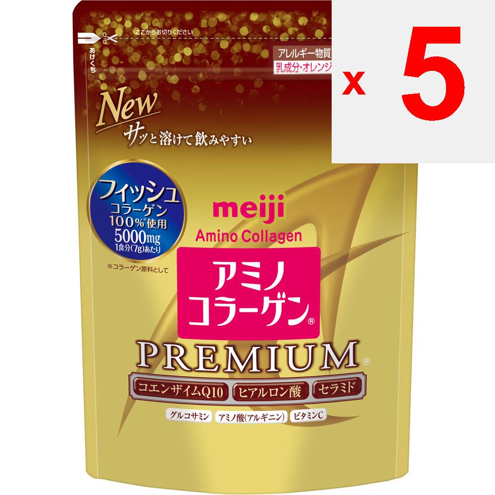 MEIJI Amino Collagen Premium 196 г коллаген для красивой кожи