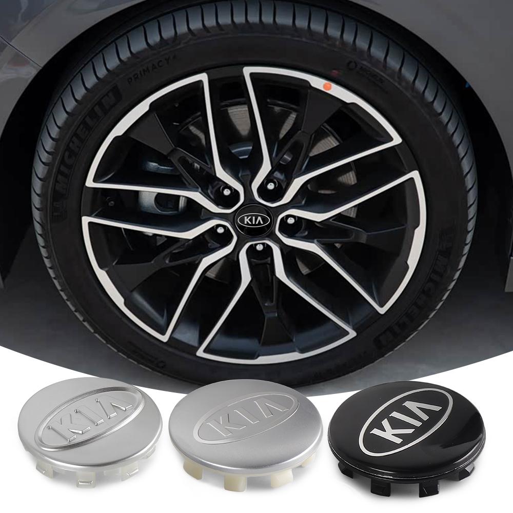 AANB1 4pcs 56mm Car Wheel Center Hub Caps Auto Accessories For KIA K3 K5 Rio Sportage Ceed 3 4 K6 Picanto Optima Sorento Sorento KX1