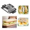 Kitchen Vegetables Fruit Egg Slicer Section Cutter Stainless Steel Mushroom Tomato Cutter Kitchen Machine Cutter Section Chopper 2