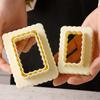 3Pcs/Set Square Biscuit Molds Diy Fondant Cookie Mold Cake Decor Tool Cookie Cutters Pastry Moulds Baking Supplies