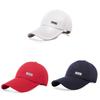 Versatile Baseball Cap With Adjustable Size And Cotton Blend For Spring Wear