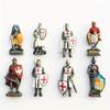 Belgium, Spain, Scotland Warrior Knight Portrait Fridge Magnets - Resin Craft Souvenir Gifts