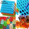 Chocolate Mold Silicone Mold 3D Fondant Silicone Gummy Bear Candy Maker Kitchen Cake Decor Tool Ice Tray Jelly Moulds