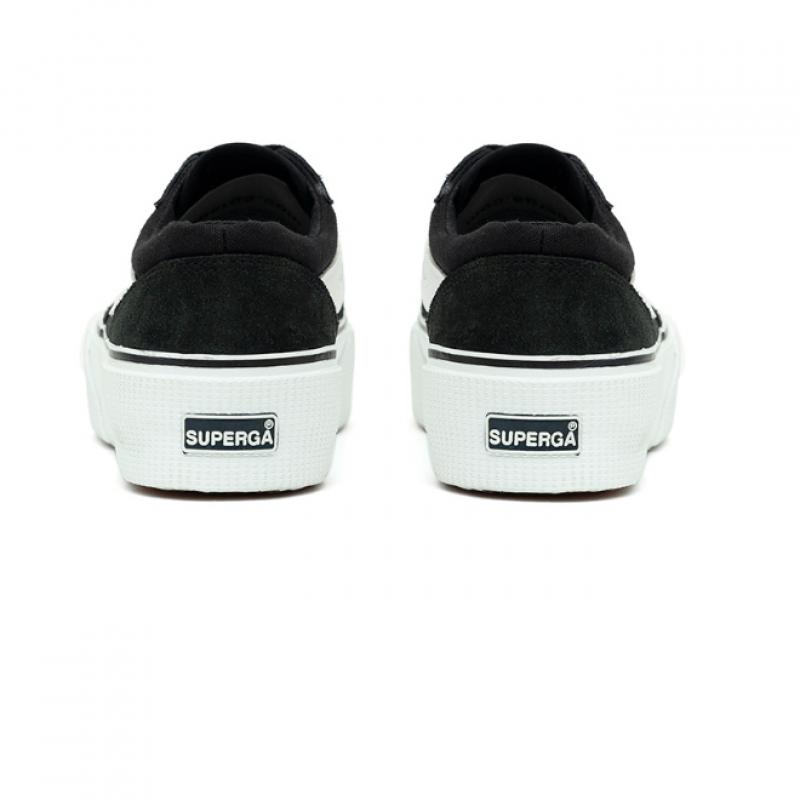 Superga S1151mwa4q Superga 3041 Rivoli Color Block Platform Black