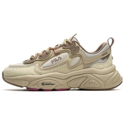 Mars 1 Ткань Синтетическая кожа Простые Универсальные Удобные Низкие Повседневные Кроссовки Женские бежевые F12W342111FGS