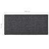 VidaXL Tapis de couloir Anthracite 50x100 cm