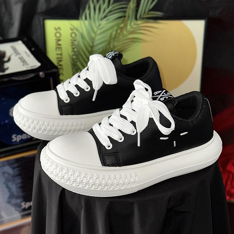 Новая коллекция мужской обуви низкие платформенные туфли-булочки маленькие белые туфли туфли с сумкой-звездой