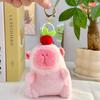 Popular Guinea Pig Plush Keychain - Cute Cavy Backpack Charm & Ornament