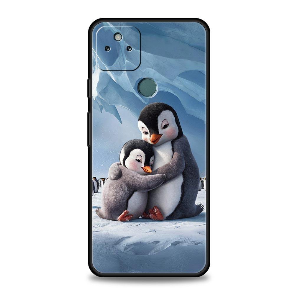 Роскошный Чехол-Бампер Pudgy Penguins Art для Google Pixel 10 9 8 7 6 9A 8A 7A 6A Pro Ударопрочный Мягкий ТПУ 9 Pro XL Чехол Capas