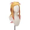 Косплей-парик Клинок, рассекающий демонов Столп Пламени Ренгоку Абрикосовый Шуллан Окрашивание градиентом Аниме Косплей-парик Парик из синтетического волокна