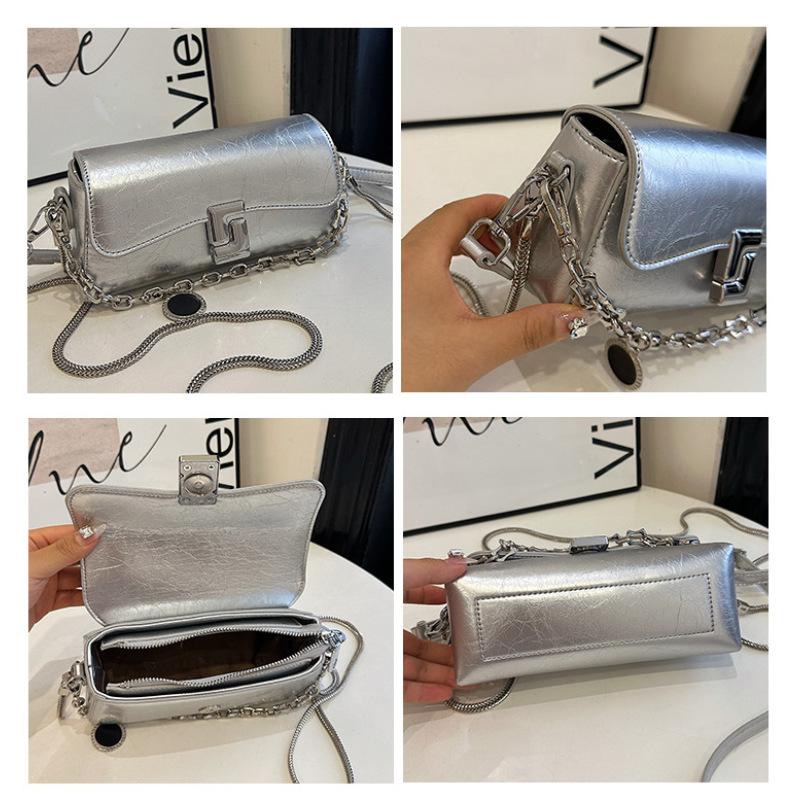 Tooxika Персонализированная сумка с замком-цепочкой женская сумка новая модная сумка через плечо простая сумка-мессенджер