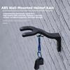 Black Motorcycle Head Gear Hook Wall Mount Storage Rack Multifunctional Hook  Kitchen Storage