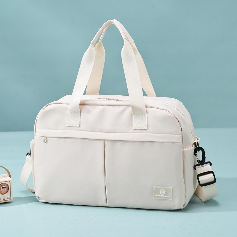 Gym Bag Dry and Wet Separate Large Capacity Sleeve Trolley Case Handbag Short Distance Luggage Bag Storage Bag