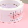 120Pcs/Roll Thank You Stickers Small Business Sticker Adhesive Wrapping Labels