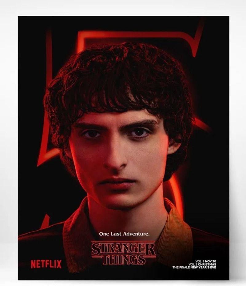 Плакат-жестяная табличка Stranger Things 5 сезон 20x30 см Ретро Настенный декор