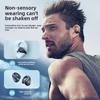 New Wireless Clip Ear Motion Noise Cancelling Earless TWS Black Technology Bone Conduction Bluetooth Headphones