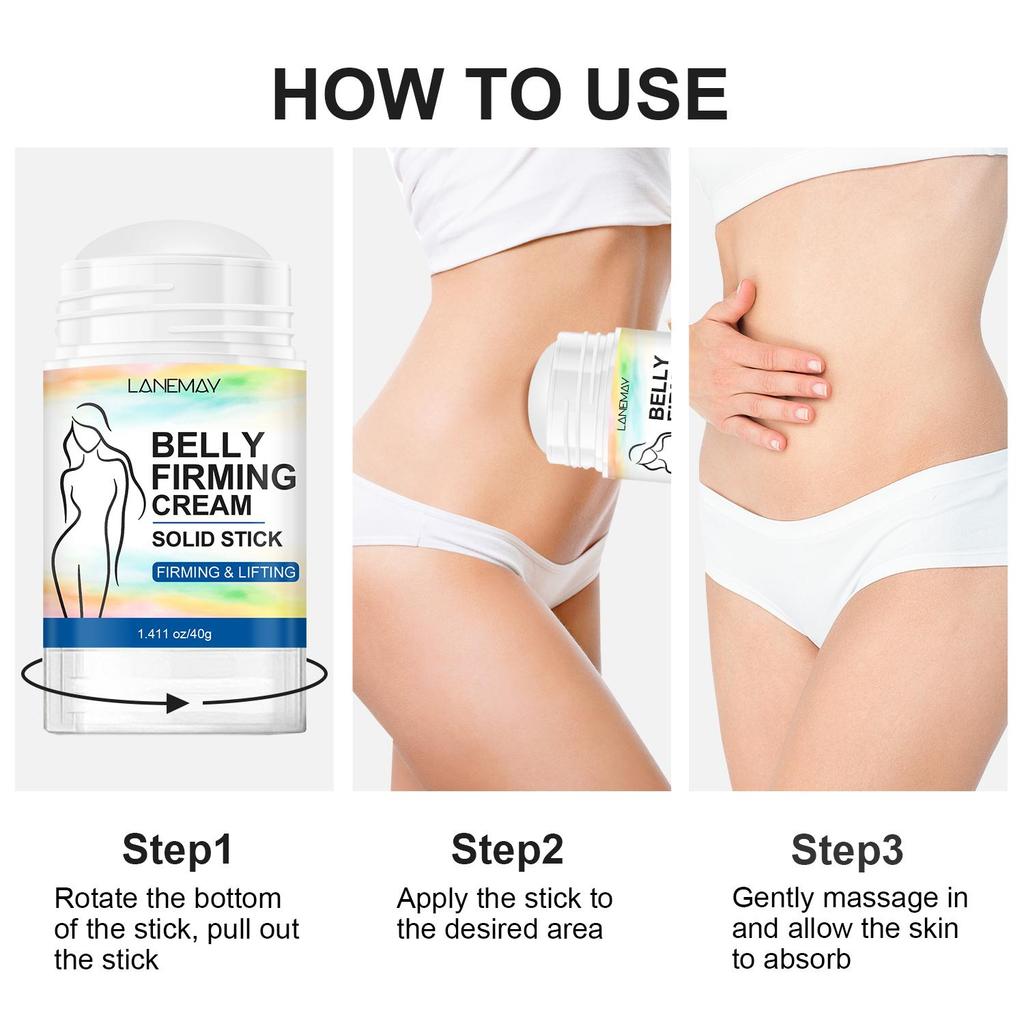 Крем для подтяжки живота - Увлажняющий и подтягивающий кожу, Разглаживающий и увлажняющий кожу - Увлажняющий лифтинг-лосьон для тела для женщин и мужчин, 40 г