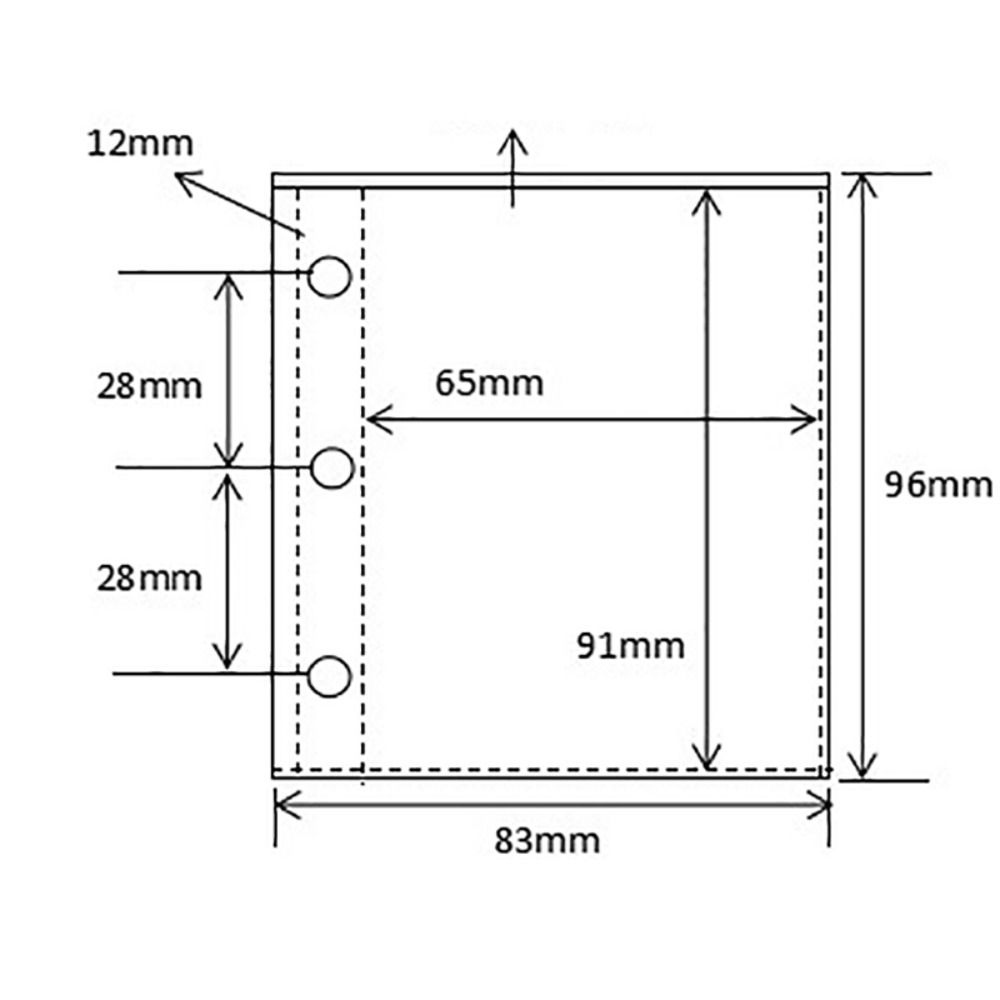 Transparent Photo Album A5/A8 Idol Card Collection Binder Kpop Idol Photo Storage